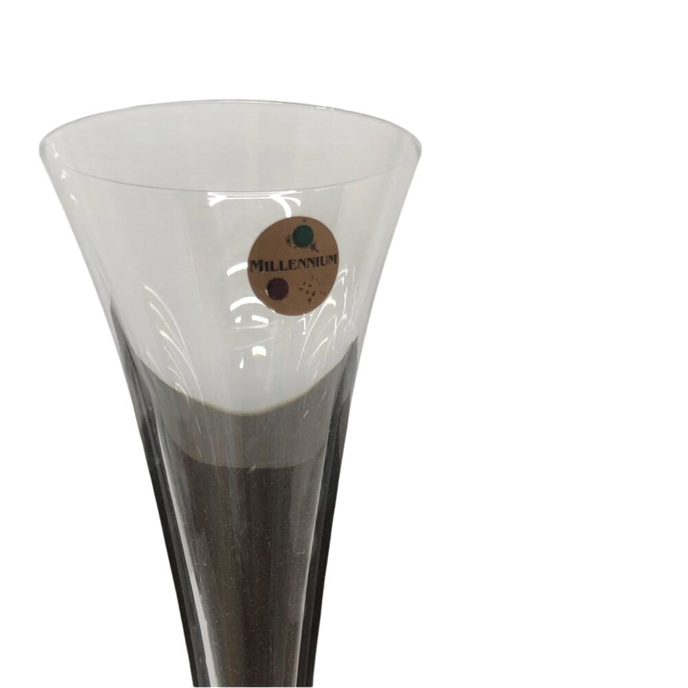 NIB Cristal D Arques Collectible Y2K Millennium Champagne flute glasses - Picture 8 of 16